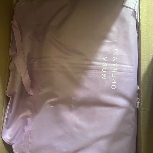 Feather trimmed sequin gown from Moda Operandi, New never used. - Picture 4 of 6